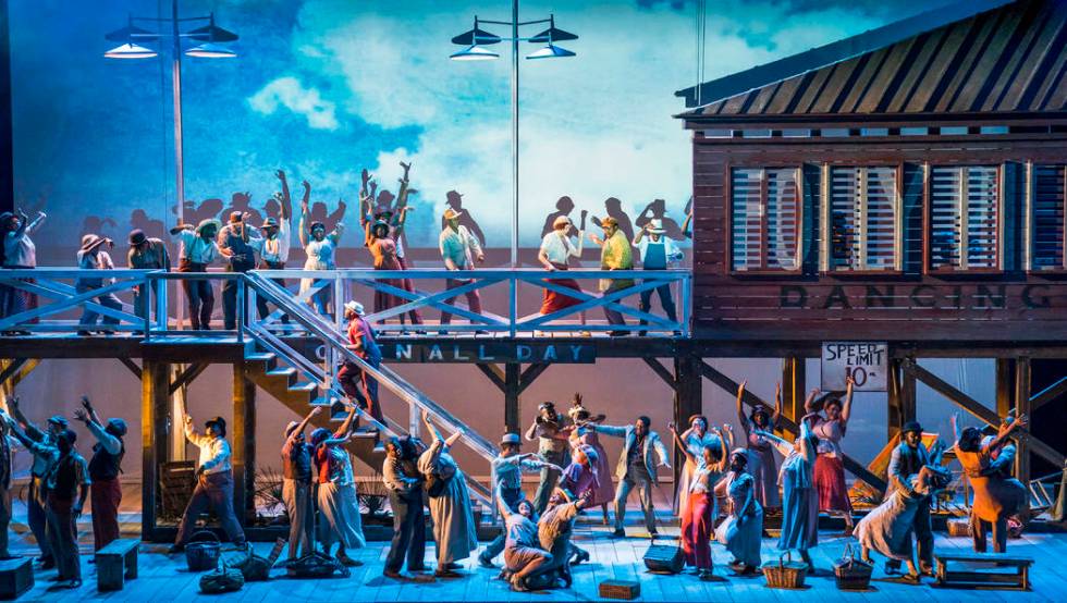 A scene from Porgy and Bess by George Gershwin, DuBose and Dorothy Heyward and Ira Gershwin at ...