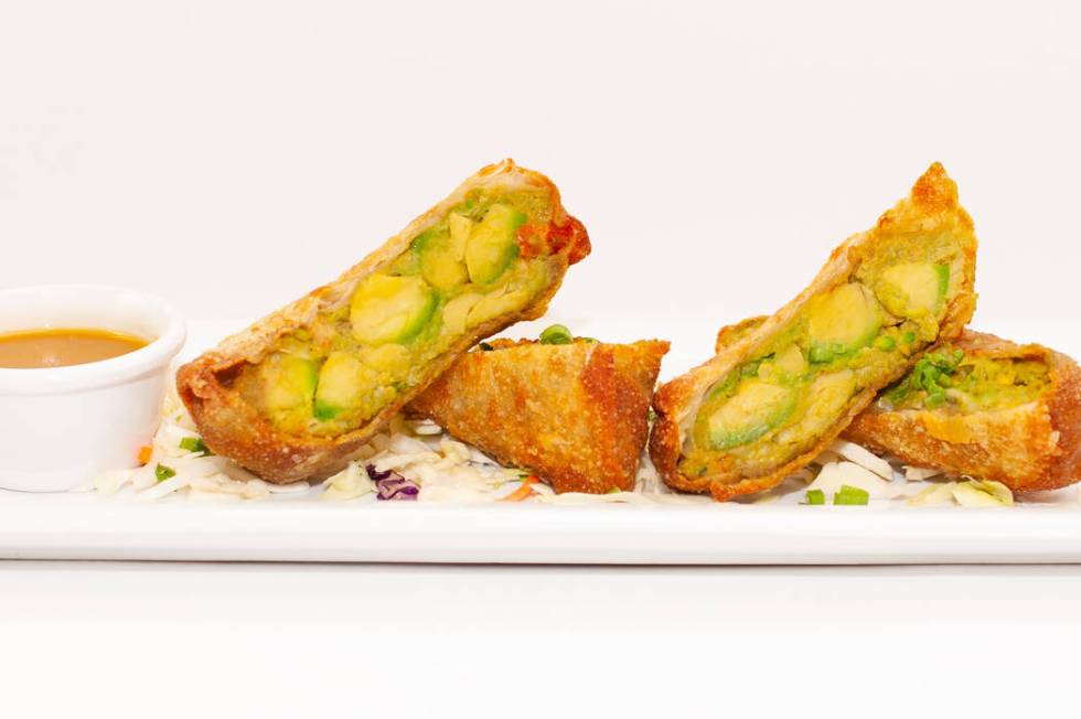 Avocado egg rolls. (Distill)