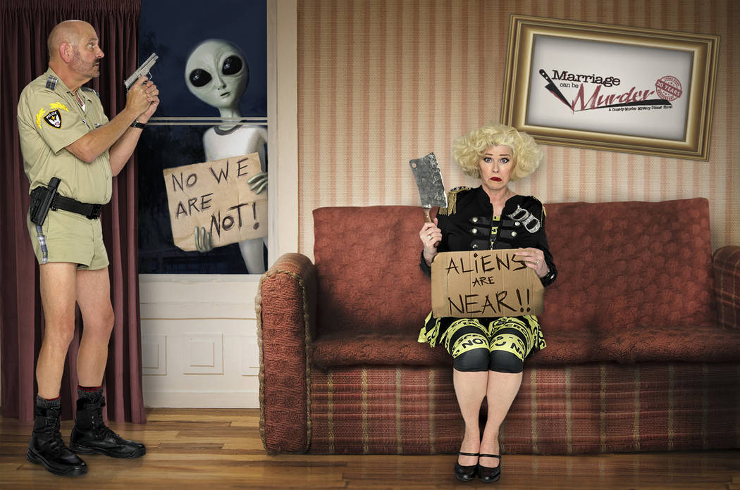 "Marriage Can Be Murder" has performed its last show at The Showroom at the D Las Vegas. (Ivory ...
