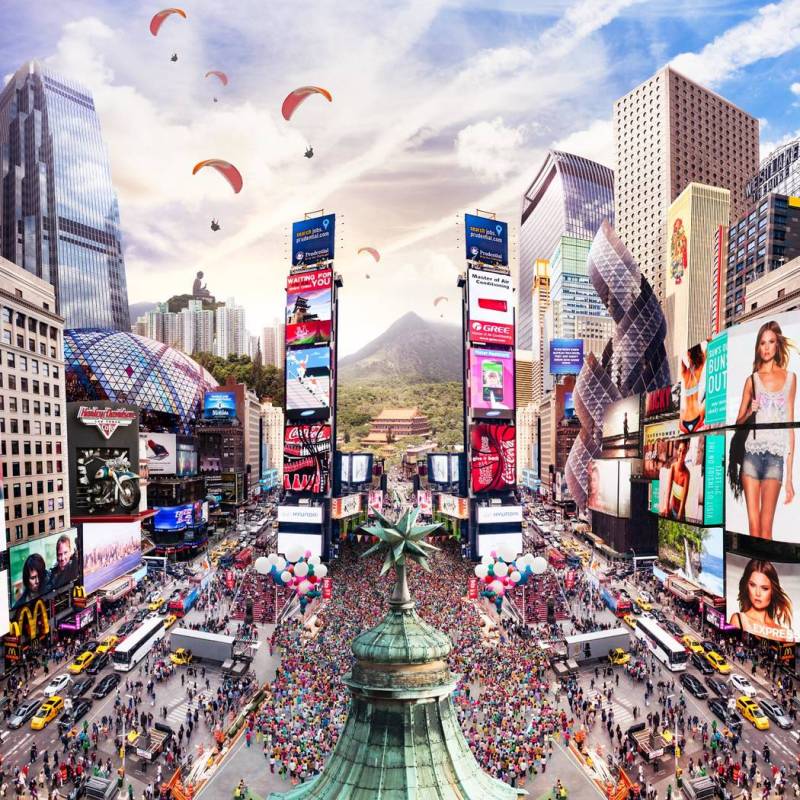 "East Village" by Tom Leighton