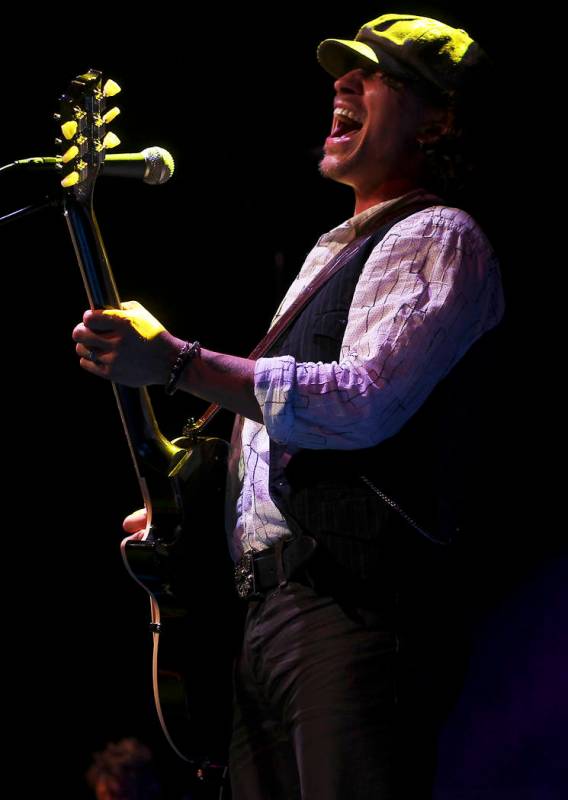 America's Got Talent winner Michael Grimm performs in the Ovation Showroom at the Green Valley ...