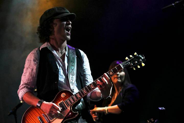 America's Got Talent winner Michael Grimm performs in the Ovation Showroom at the Green Valley ...