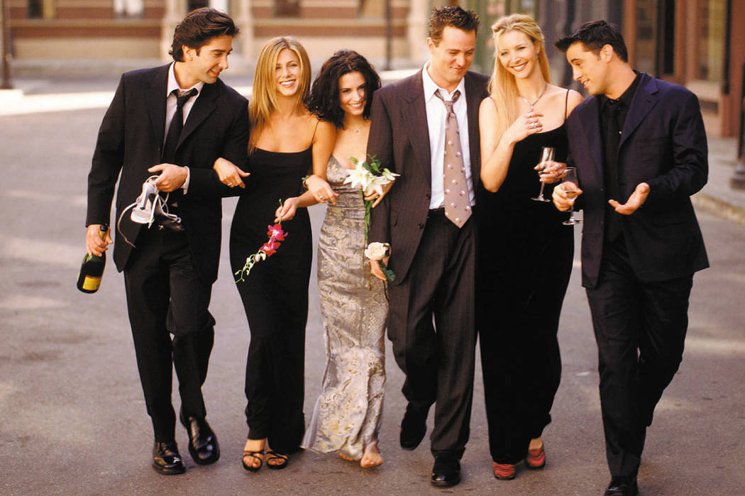 David Schwimmer, Jennifer Aniston, Courteney Cox Arquette, Matthew Perry, Lisa Kudrow and Matt ...