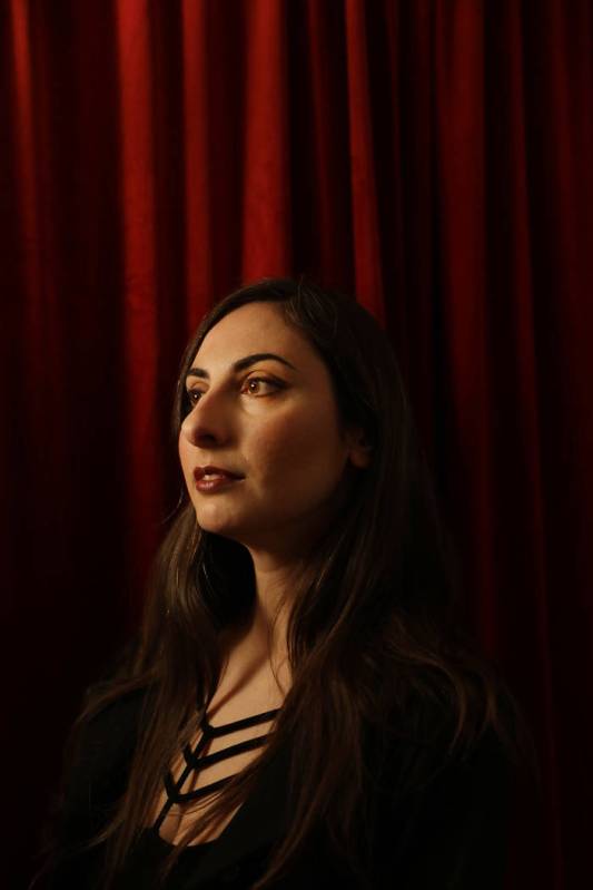 Tsvetelina Stefanova, the new executive director of the Dam Short Film Festival, poses for a po ...