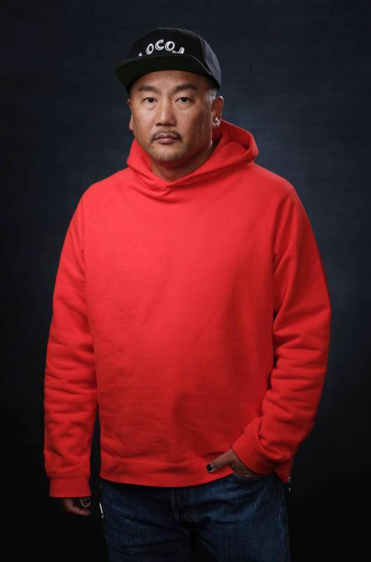 Chef Roy Choi, host of the new television series "Breaking Bread," poses for a portra ...