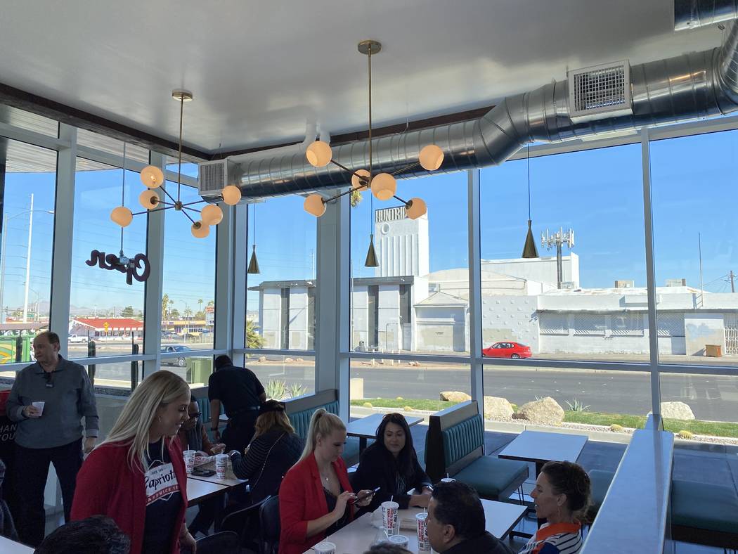 The new Capriotti's is shown at the Swoop Building at the Huntridge Shopping Center, 1122 S. Ma ...