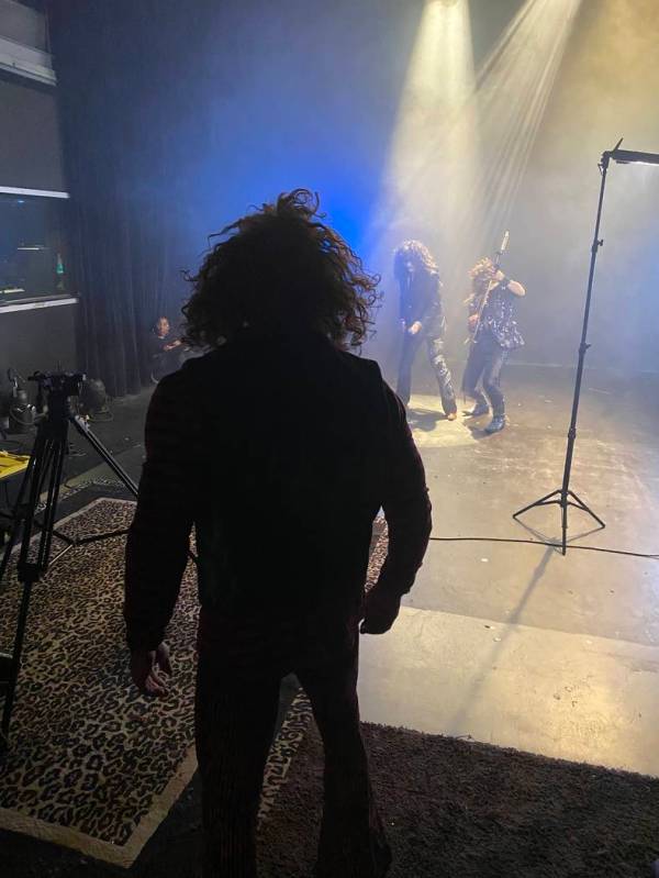 Carrot Top is shown recording a heavy metal version of "Send In The Clowns" at The Counts — D ...