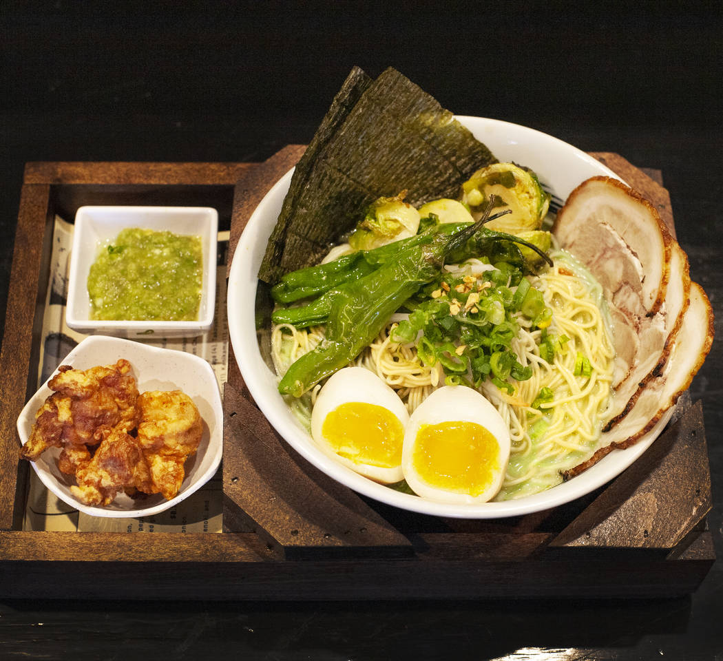 Ramen Shibire's Green Flash ramen (Noah Weller)