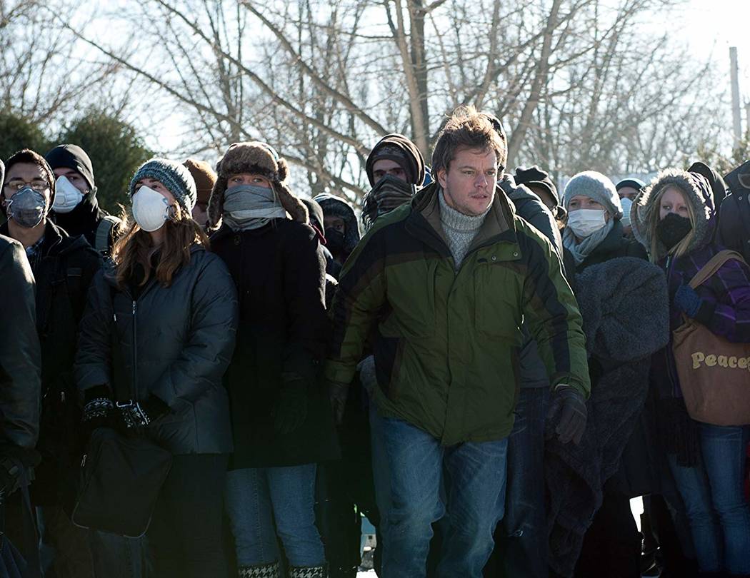 Matt Damon stars in "Contagion." (Warner Bros. Entertainment)