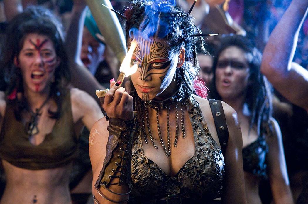 Lee-Anne Liebenberg stars in "Doomsday." (Universal Studios)