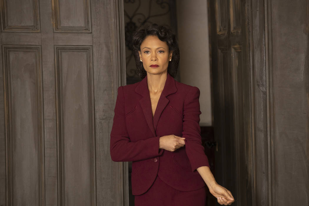 Thandie Newton in a scene from "Westworld." (John P. Johnson/HBO)