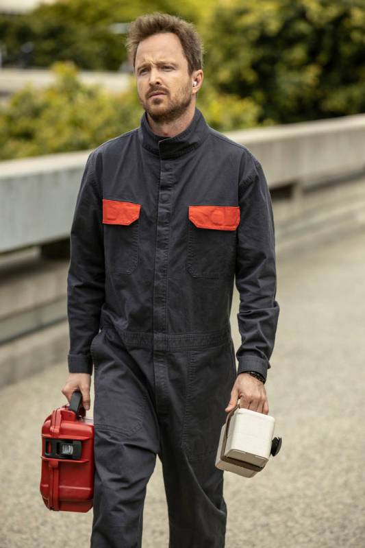 Aaron Paul in a scene from "Westworld." (John P. Johnson/HBO)