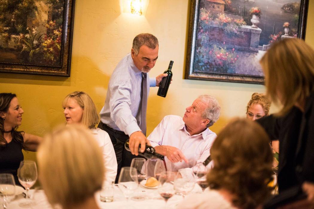Gino Ferraro in his restaurant. (Ferraro's Italian Restaurant & Wine Bar)