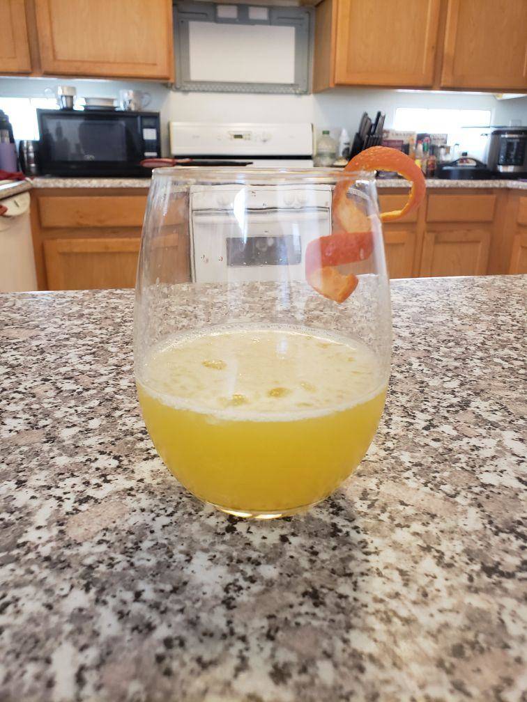 Quarantini by Ivan Grant, flair bartender at The D Las Vegas. (Ivan Grant)