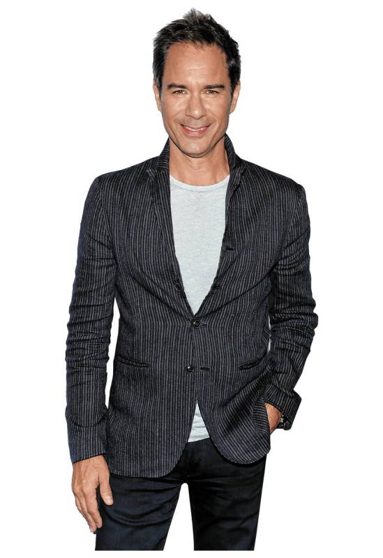 Actor Eric McCormack poses backstage before his appearance at the 92nd Street Y on Monday, Oct. ...