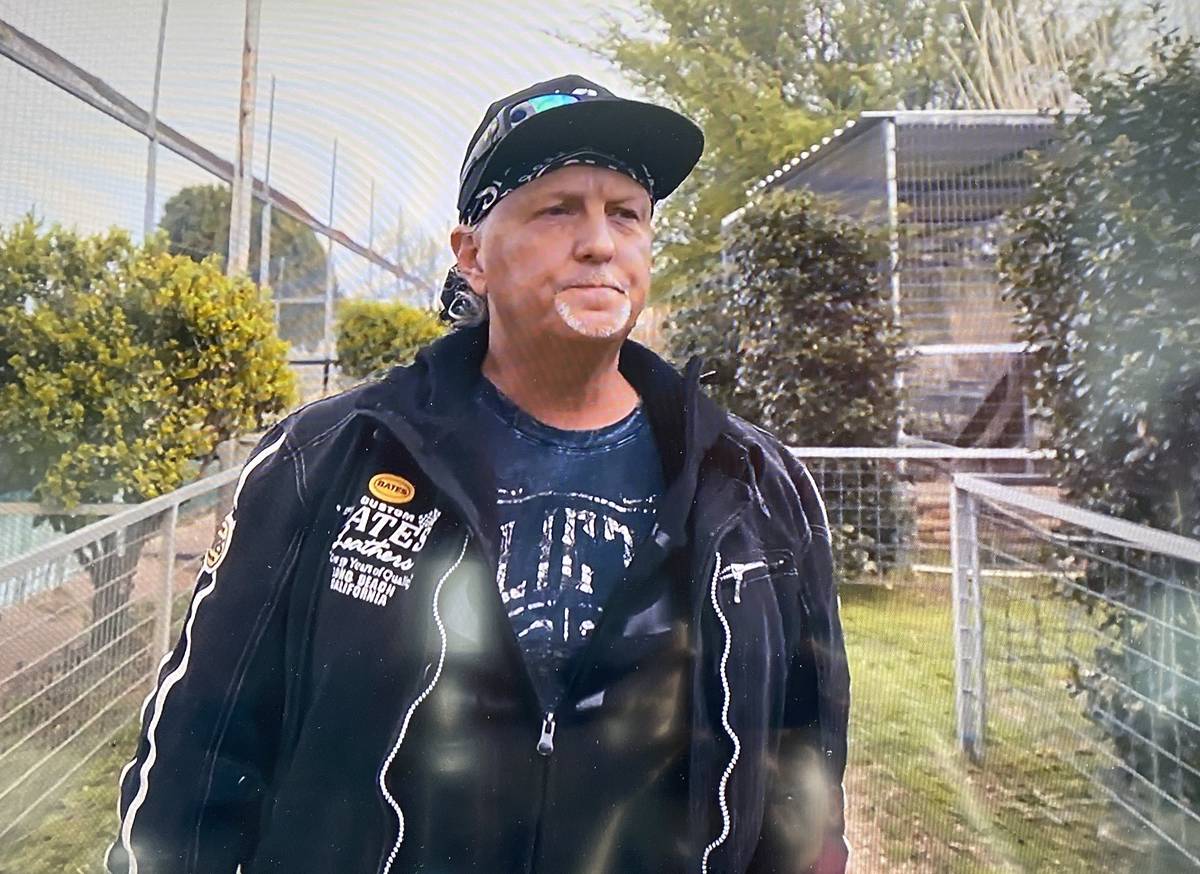 Jeff Lowe is shown in a screen grab of the Netflix documentary series "Tiger King." (John Katsi ...