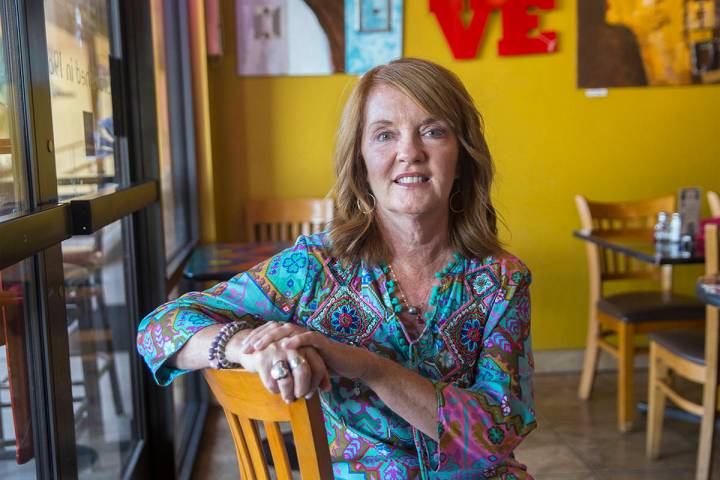 Pasta Shop Ristorante owner Ann Alenik on Wednesday, Aug. 22, 2018, in Henderson. (Benjamin Hag ...