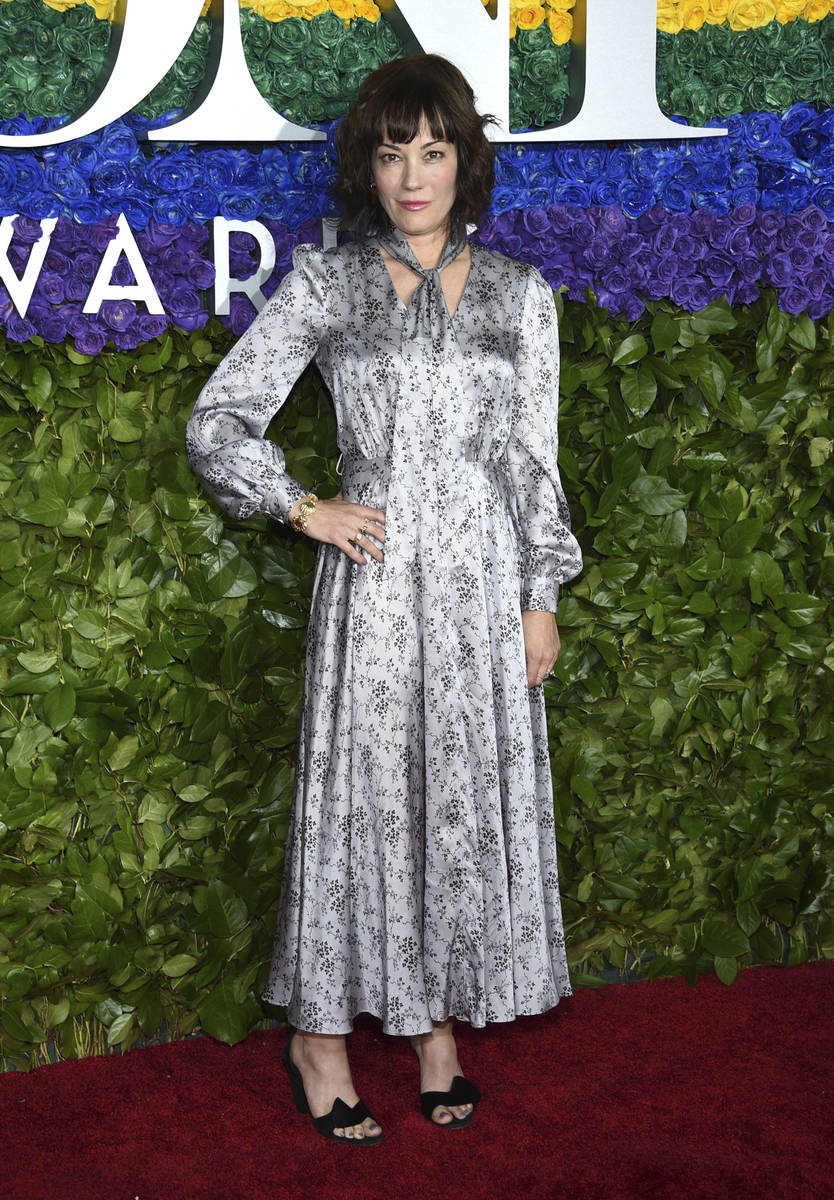 Natasha Gregson Wagner arrives at the 73rd annual Tony Awards at Radio City Music Hall on Sunda ...