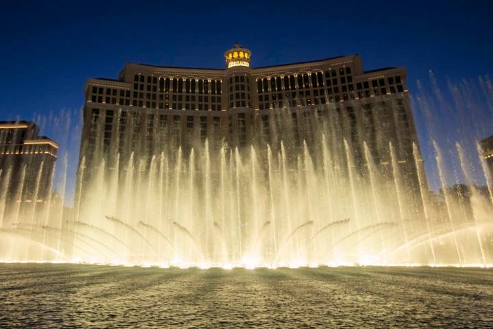 Bellagio in Las Vegas. Benjamin Hager Las Vegas Review-Journal @benjaminhphoto