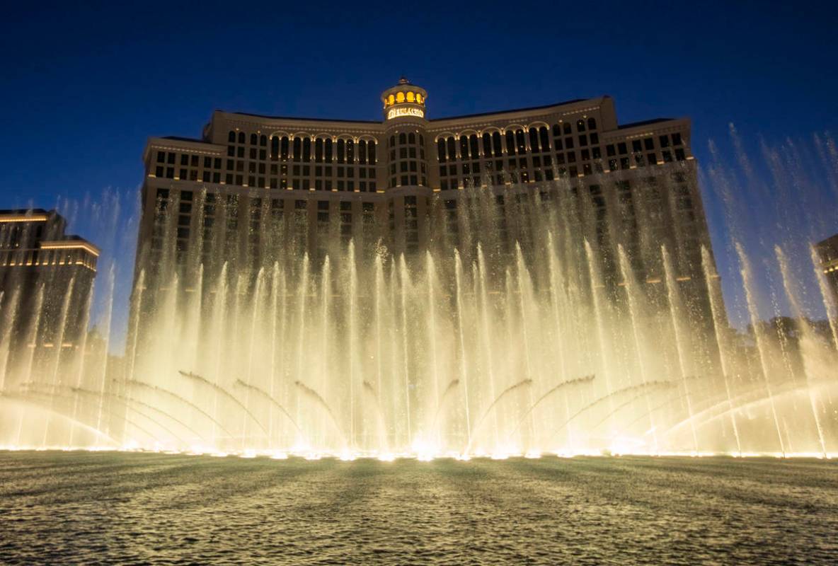 Bellagio in Las Vegas. Benjamin Hager Las Vegas Review-Journal @benjaminhphoto
