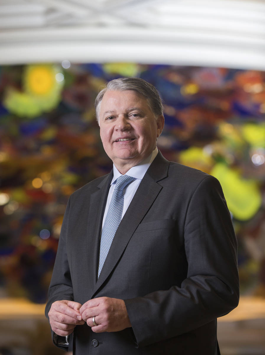Randy Morton, president of the Bellagio in Las Vegas. Benjamin Hager Las Vegas Review-Journal @ ...