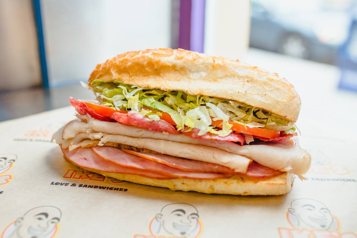 Ike’s Love and Sandwiches at UNLV’s University Gateway Building, 4700 S. Maryland Parkway, ...