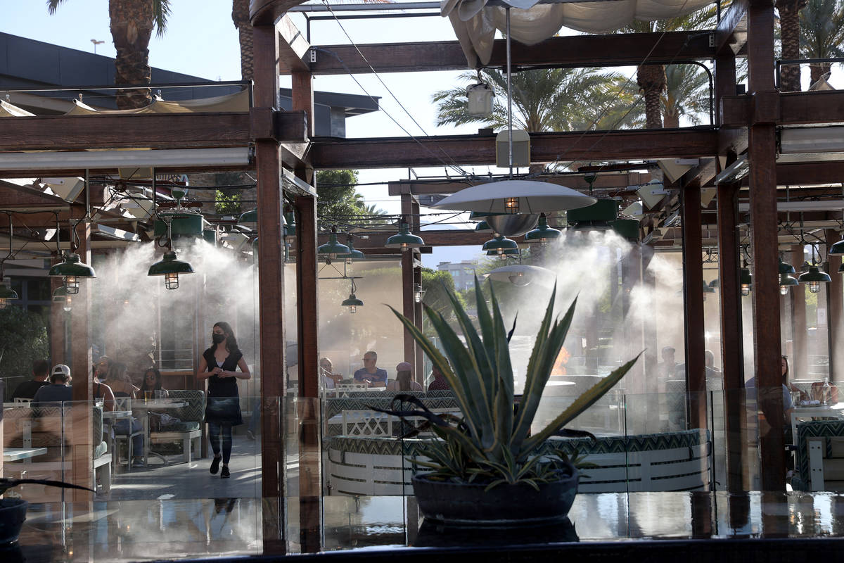 Hearthstone Kitchen & Cellar at Red Rock Resort in Las Vegas Tuesday, May 26, 2020. Restaurants ...