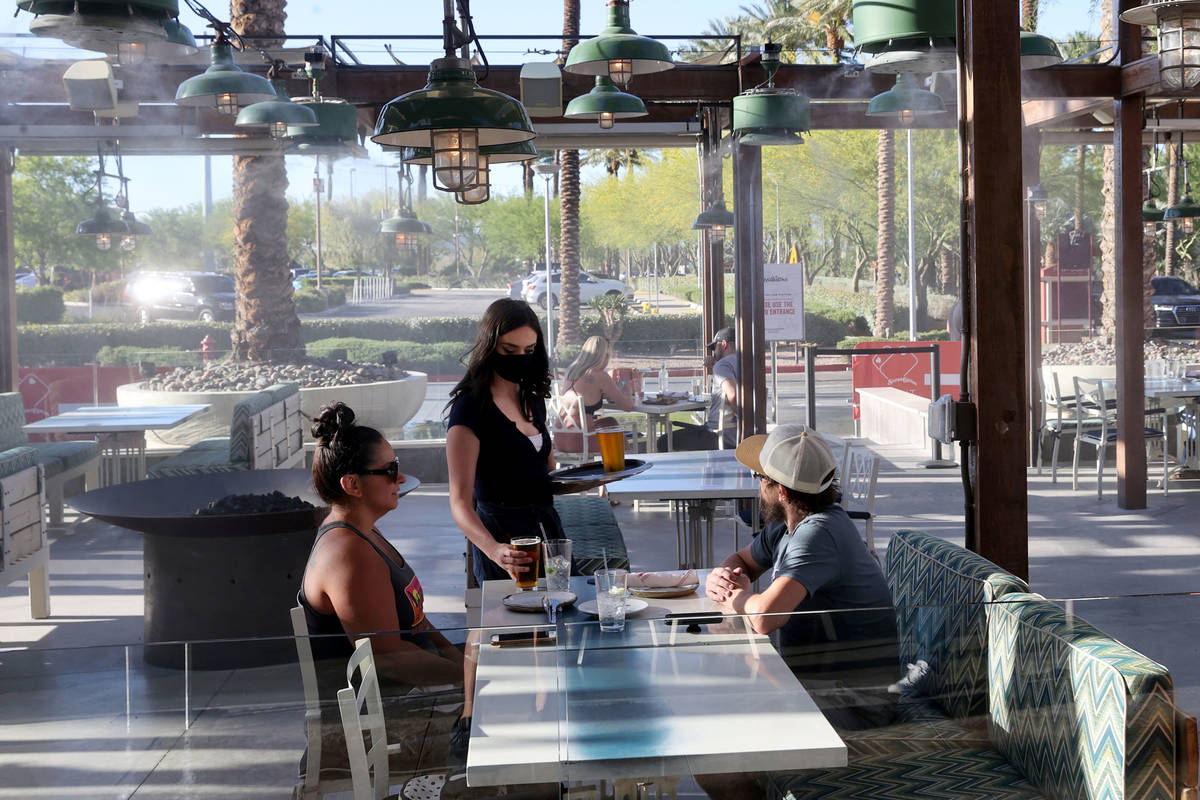 Hearthstone Kitchen & Cellar at Red Rock Resort in Las Vegas Tuesday, May 26, 2020. Restaur ...