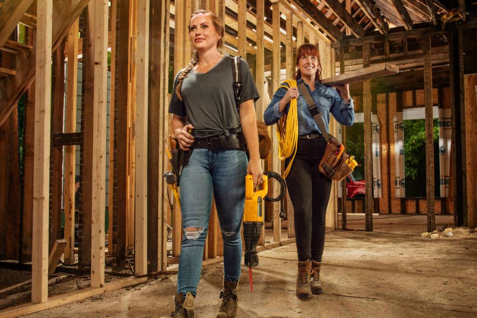Mother-daughter home renovation duo Karen E Laine and Mina Starsiak star in HGTV's "Good B ...