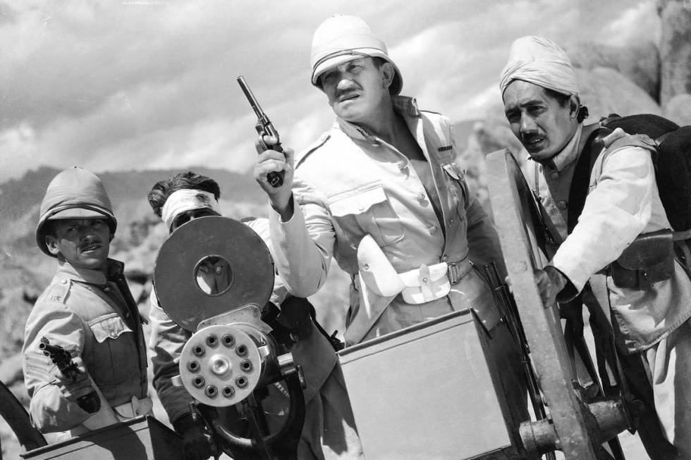 Douglas Fairbanks Jr. and Victor McLaglen in 1939's "Gunga Din." (RKO Pictures)