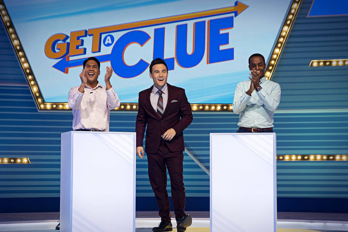 Rob Belushi hosts "Get a Clue," which records its episodes at Caesars Entertainment Studios in ...