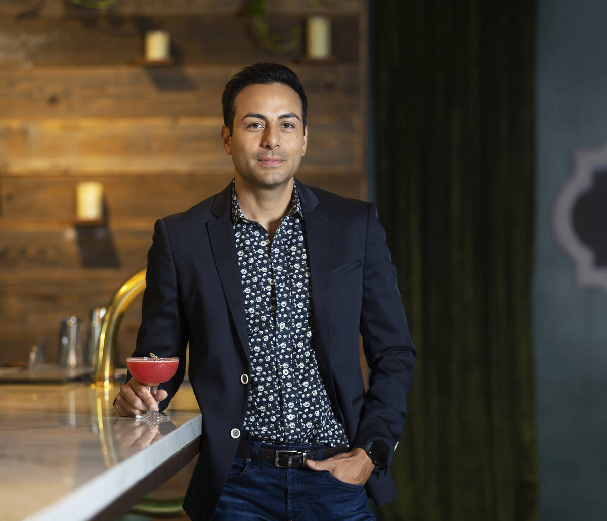 Eduardo Cordova is the owner of the Arts District's new LGBTQ bar/restaurant, The Garden. (Benj ...