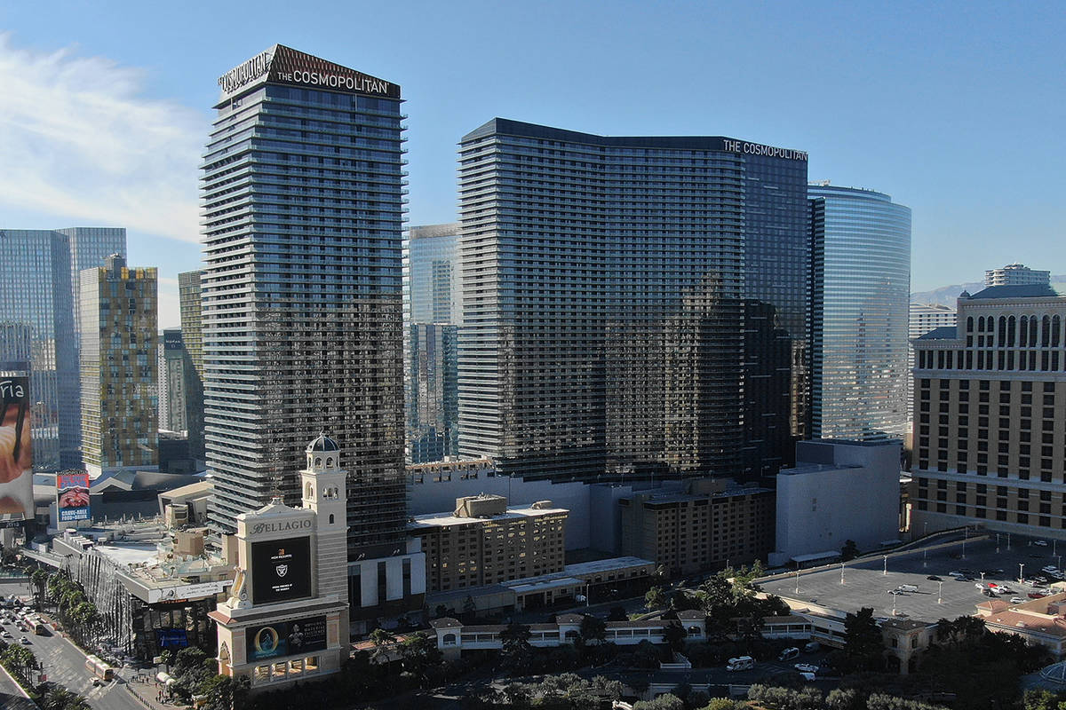 The Cosmopolitan of Las Vegas has reopened its buffet for limiuted service.(Michael Quine/Las V ...