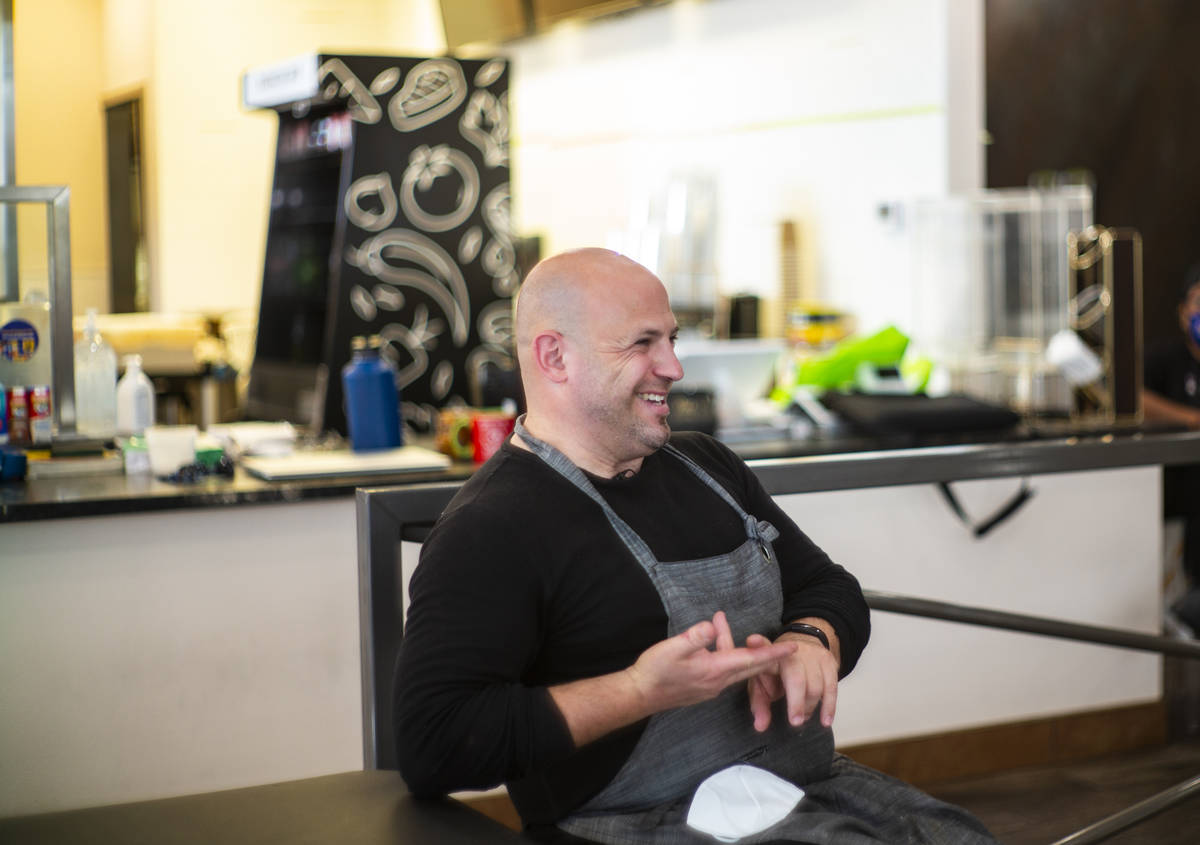 Jeffrey Weiss, co-owner and co-chef at Valencian Gold, talks about partnering with Delivering w ...