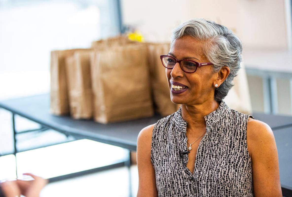Punam Mathur, co-founder of Delivering with Dignity and director of the Elaine P. Wynn and Fami ...