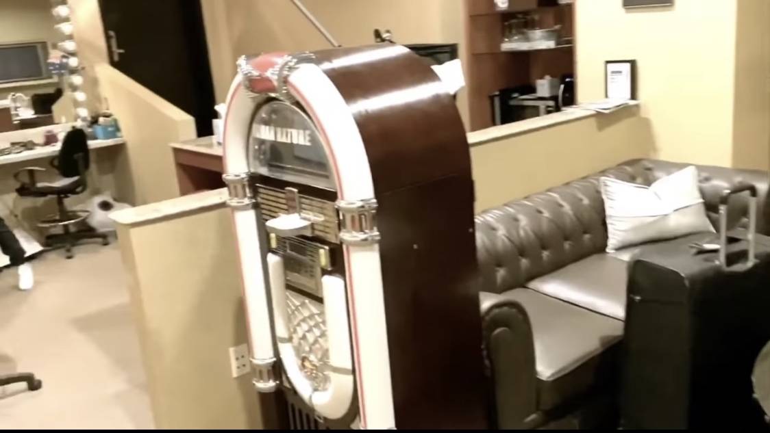 The Human Nature jukebox is shown at The Venetian's Sands Showroom on Tuesday, July 7, 2020. (@ ...