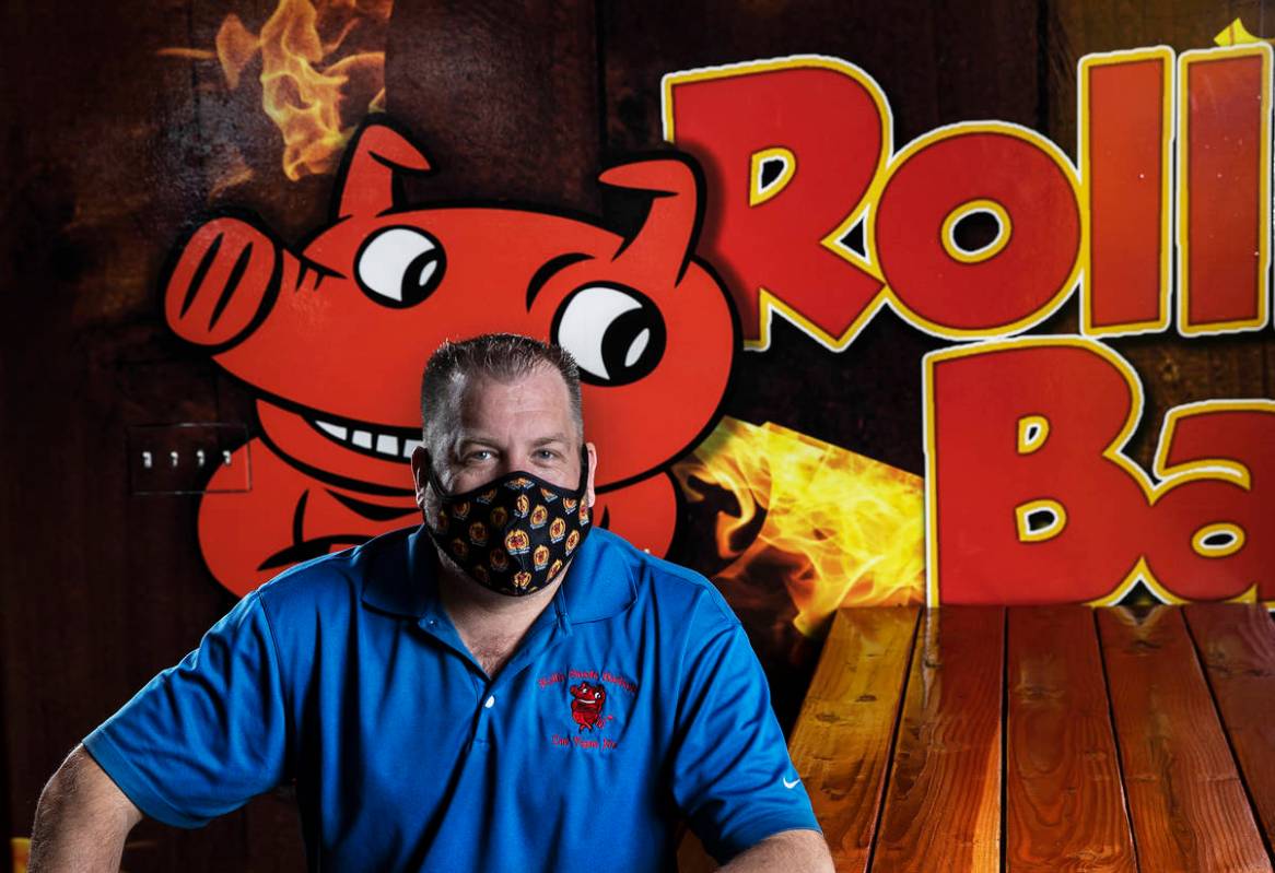 Owner and chief executive officer John Holland at Rollin' Smoke BBQ on Wednesday, July 15, 2020 ...