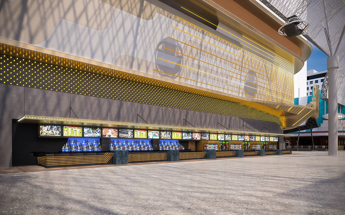 A rendering of Circa Bar, set to open Oct. 28 at Circa Las Vegas. (Circa Las Vegas)