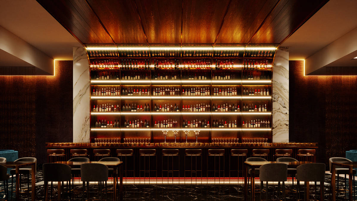 A rendering of Legacy Club at Circa Las Vegas, set to open in December. (Circa Las Vegas)