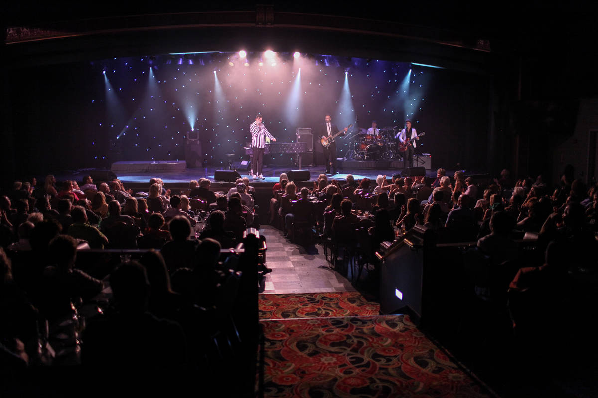 Frankie Moreno plays at the Suncoast Showroom in Las Vegas, Saturday, Sept. 9, 2017. Joel Angel ...