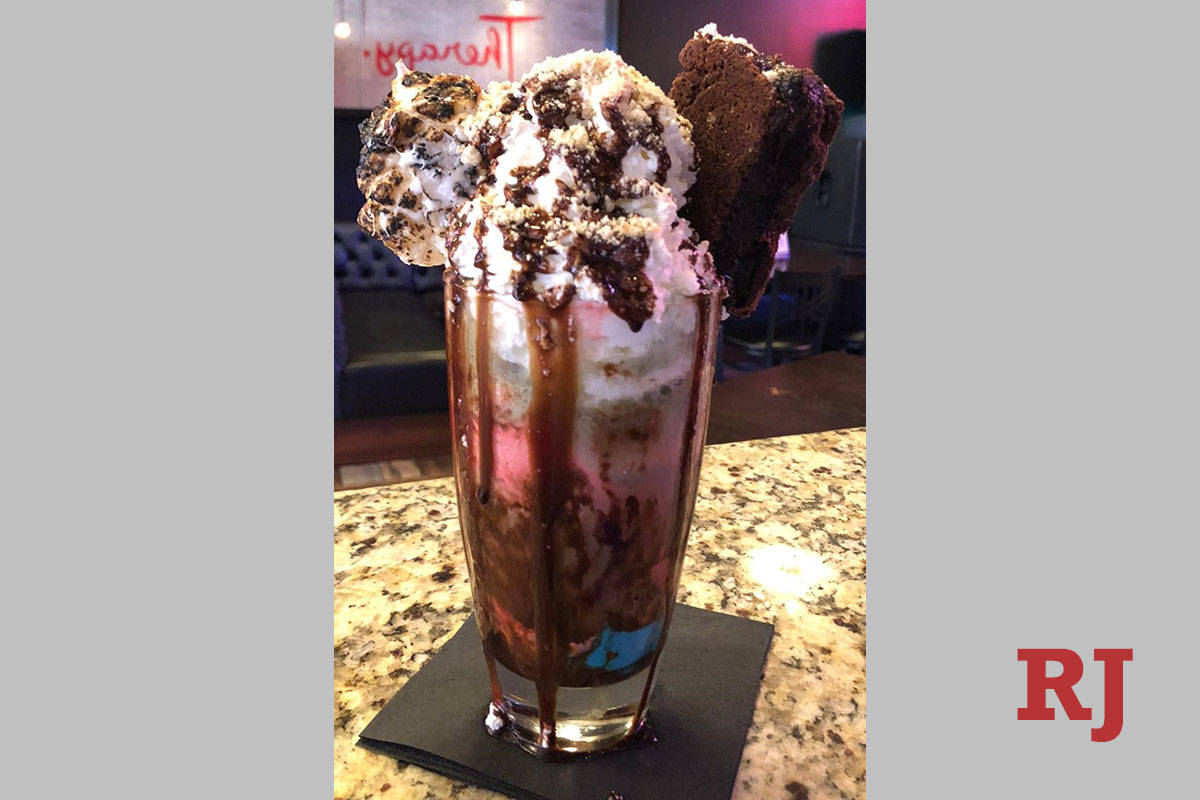 The root beer float at Therapy is available through the end of the month. (Therapy)