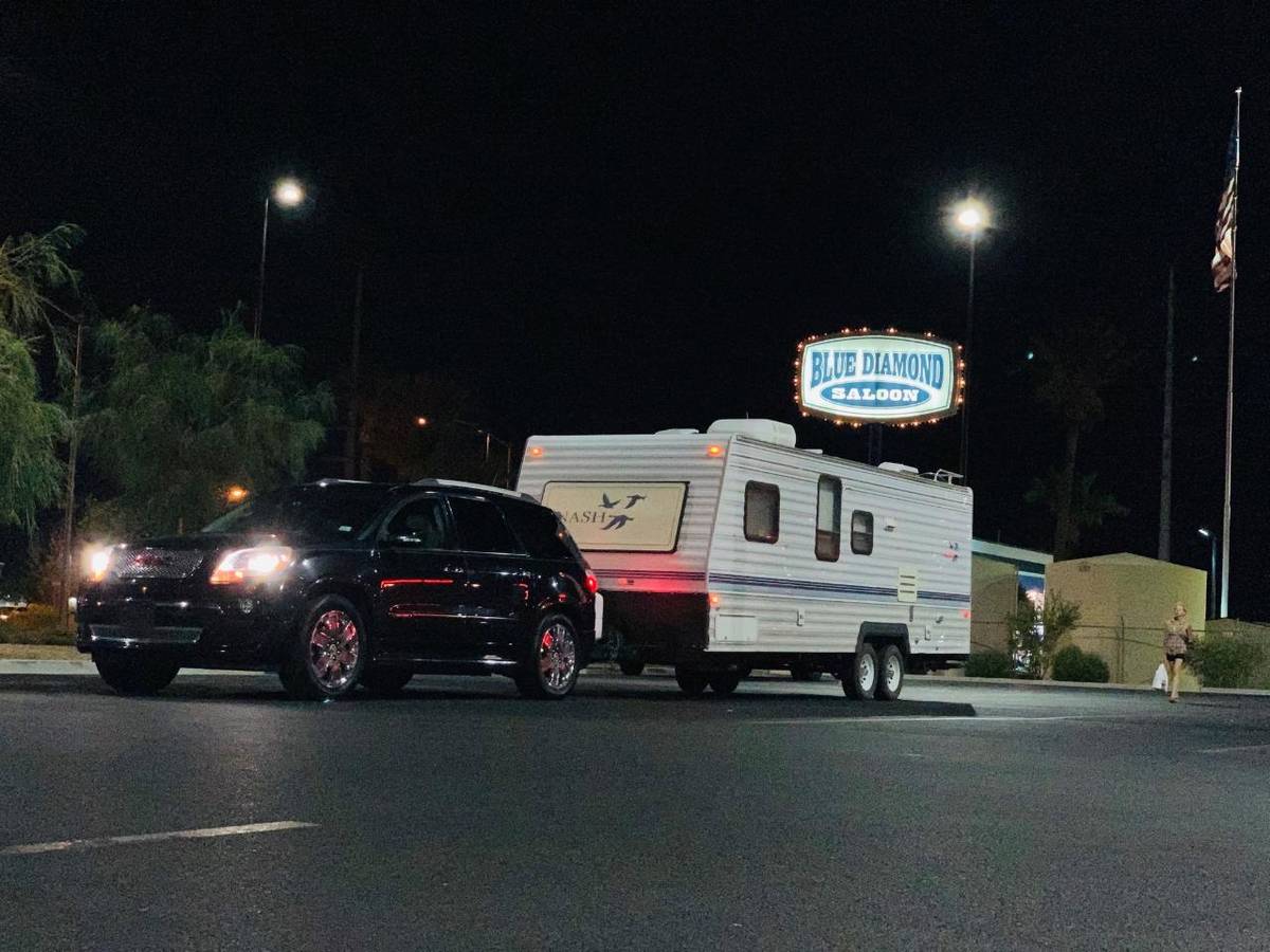 The 1999 Nash 27-foot travel trailer, which went missing from the home of Joe and Jessica Tramm ...