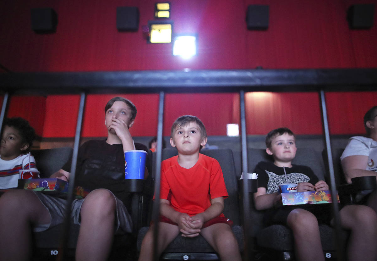 In this July 8, 2020, file photo, from left, Ezekiel Bennett, Thomas Fowler, Shawn Bennett and ...