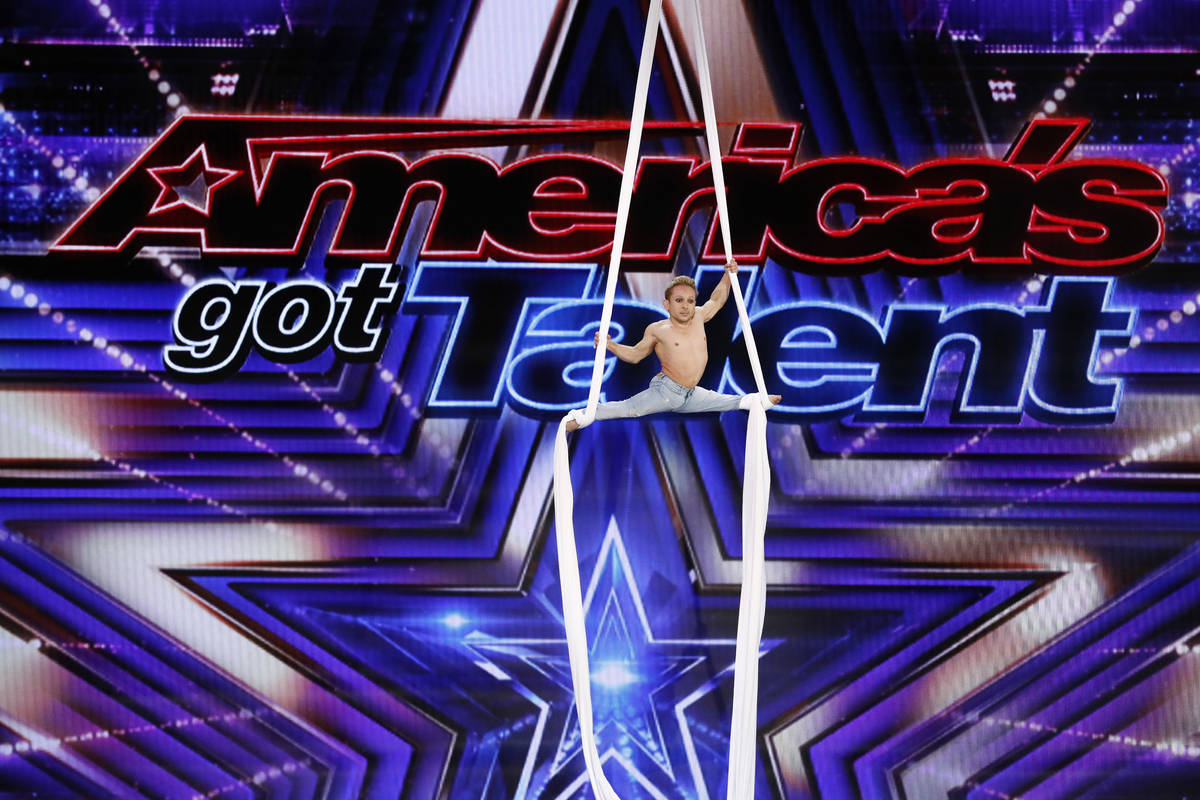 Aerialist Alan Silva is one of four Las Vegas contestants set to appear on the no-audience form ...
