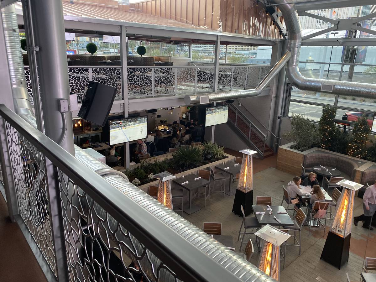 The Front Yard at Ellis Island is shown on Sunday, Dec. 1, 2019. (John Katsilometes/Las Vegas R ...