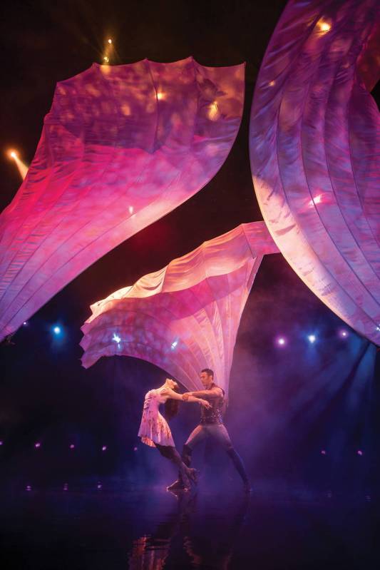 A scene from "Le Reve," the signature production at Wynn Las Vegas. (Tomasz Ross)