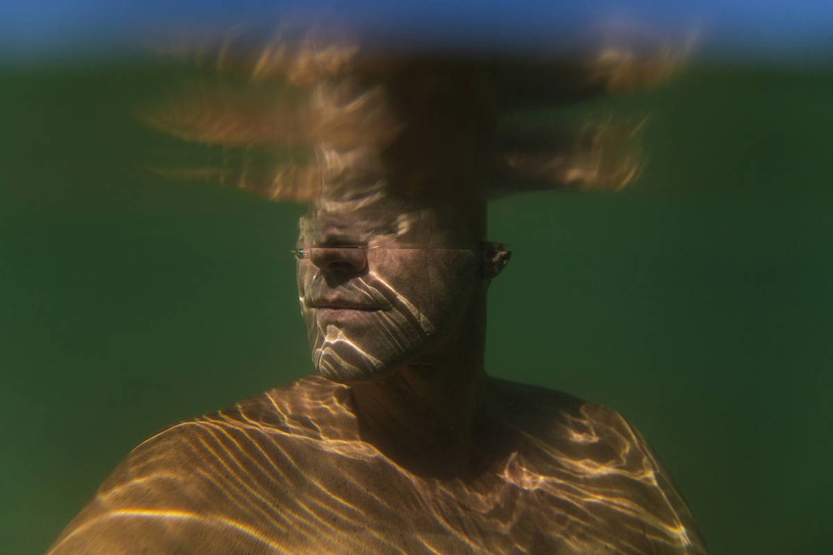 Bill May, a synchronized swimmer for 15 years with "O" by Cirque du Soleil before the ...