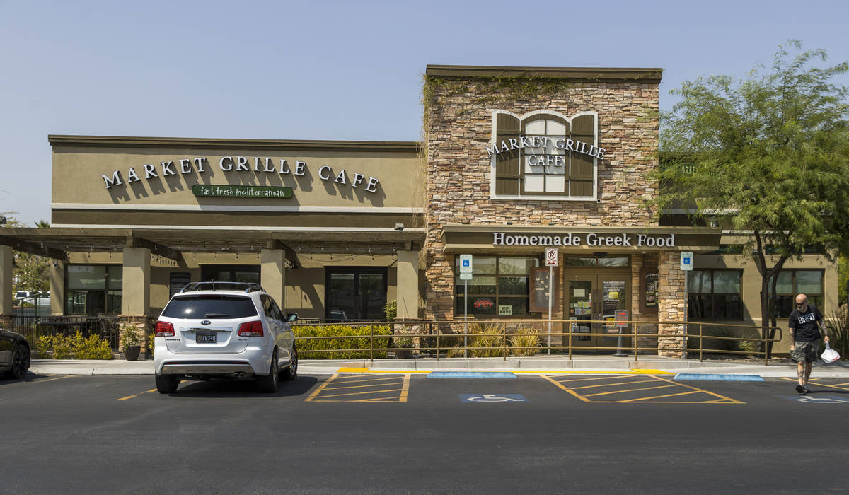 Exterior of the Market Grille Cafe in which they are still thriving during the Coronavirus pand ...
