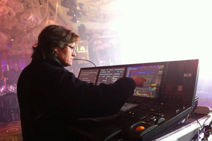 Veteran Las Vegas lighting director Vickie Claiborne has helped organize the WE/EC Las Vegas en ...