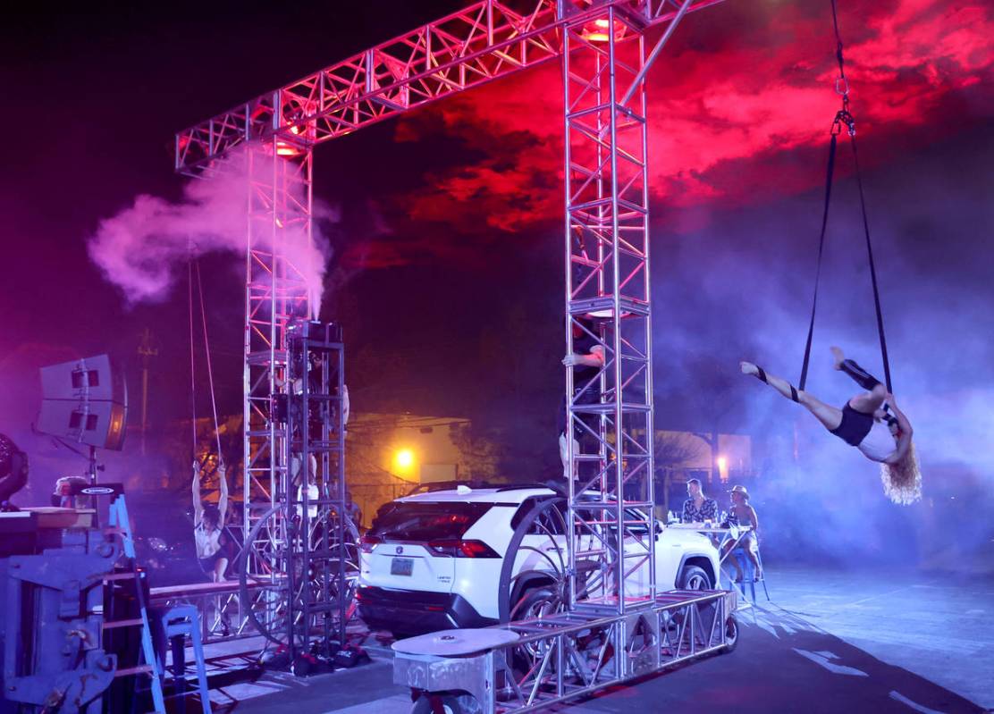 Kerren McKeeman performs in Salvage City, a partnership of Insomniac and Spiegelworld director ...
